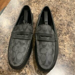 Coach Mott Men's Black Loafers